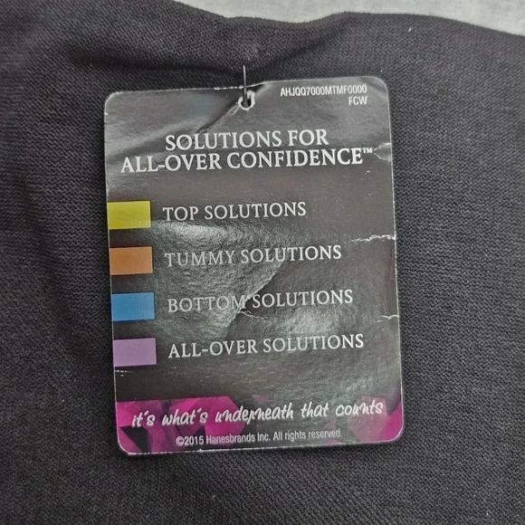 Maidenform Bottoms Solutions Shapewear Seamless Hi Waist Black Size XL - Picture 4 of 6